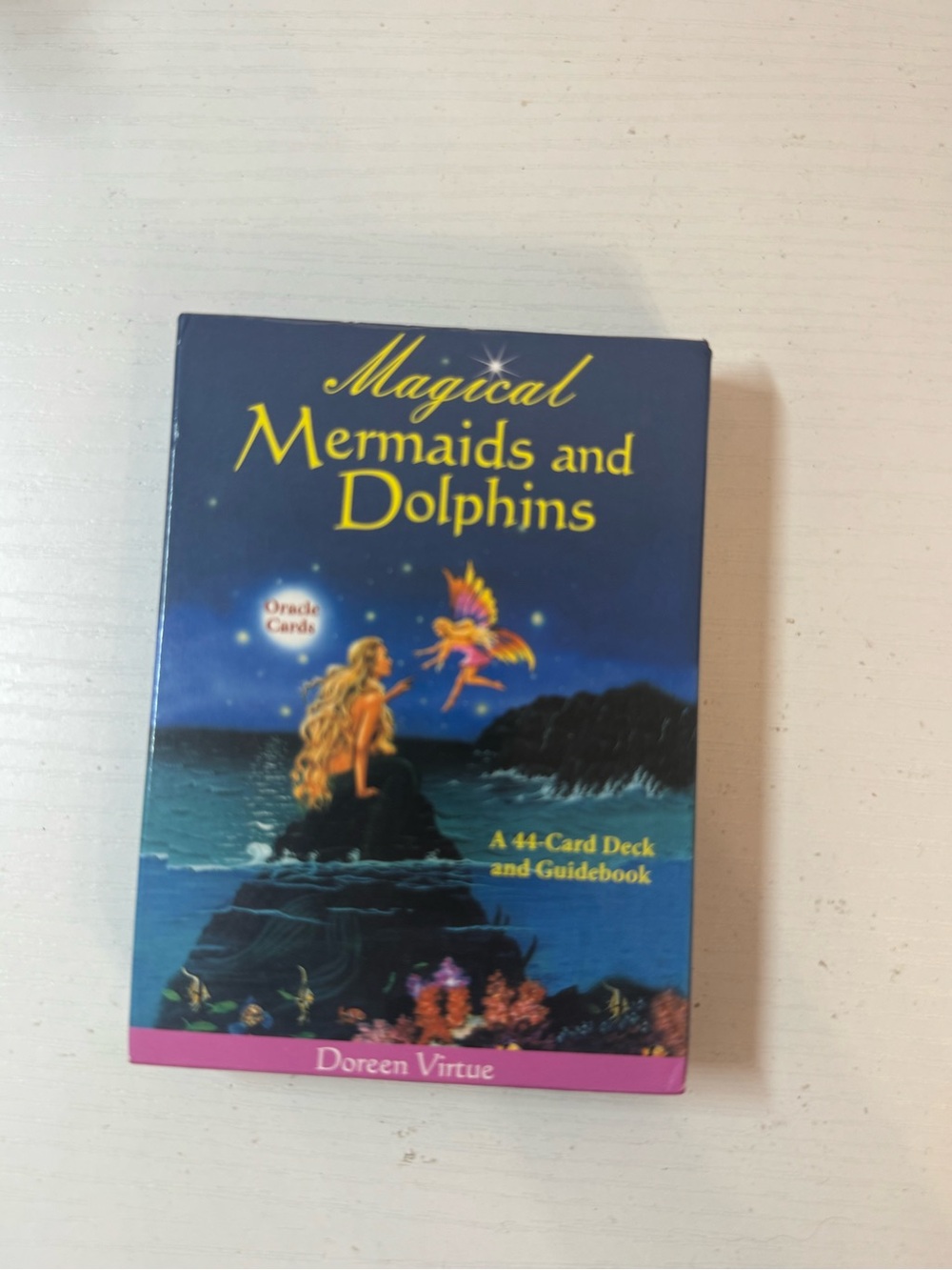 Magical Mermaids and Dolphins Oracle Deck - Blue